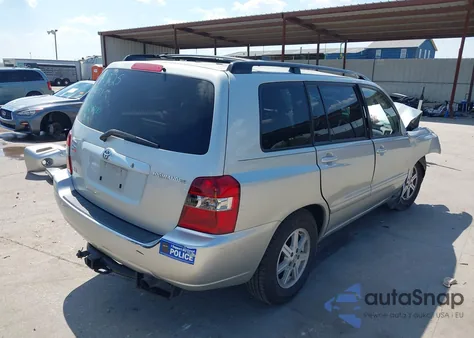 2005 Toyota Highlander V6 из США, поврежденный, VIN JTEGP21A250045103